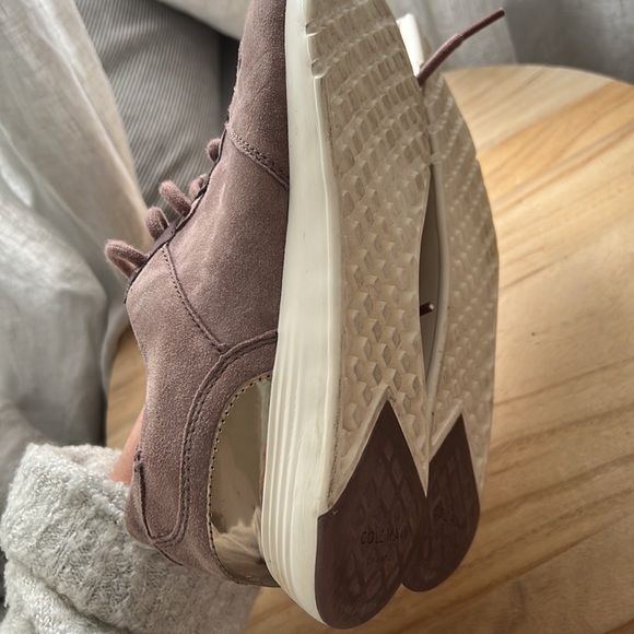 Cole Haan Grand mauve Suede Shoes - Picture 5 of 9